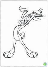 Dinokids Bugs Bunny sketch template