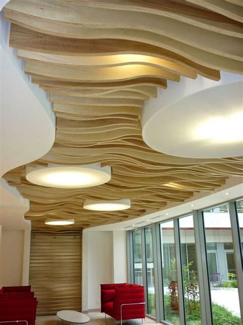 aesthetic false ceiling ideas gracing beautiful decor  modern office