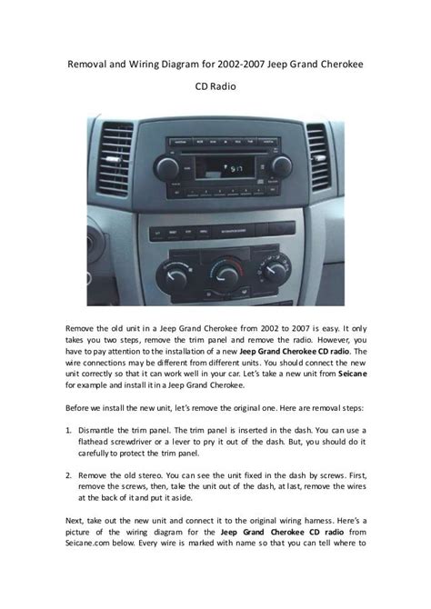 diagram kenwood car radio wiring diagram jeep grand cherokee wj upgrading mydiagramonline