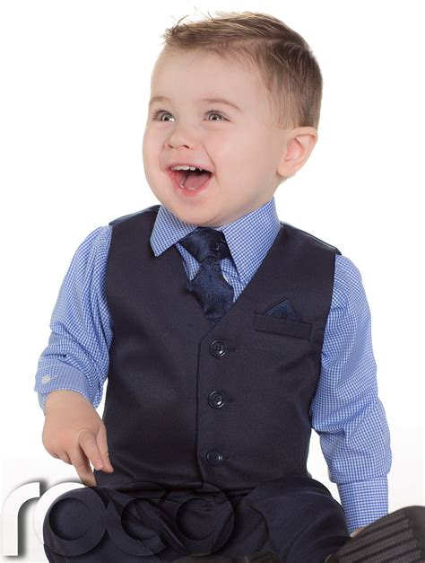 boys suits  piece waistcoat suit wedding page boy baby formal party