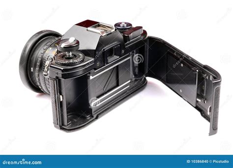 film camera  open stock photo image