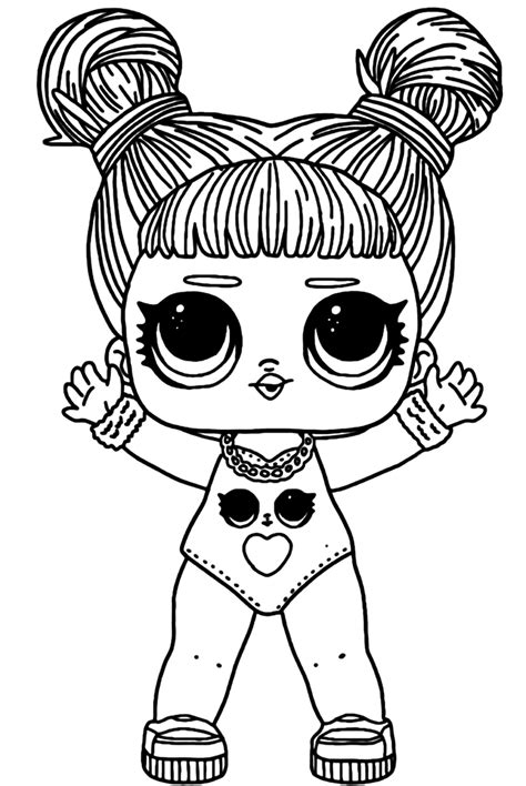 lol suprise doll merbaby coloring pages lol surprise doll coloring