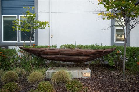 sculpture  tule balsa rafts alameda public art