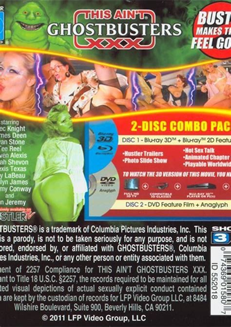this ain t ghostbusters xxx 3d parody dvd blu ray combo 2011