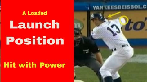 hit  power  loaded launch position   key  home run hitting power youtube