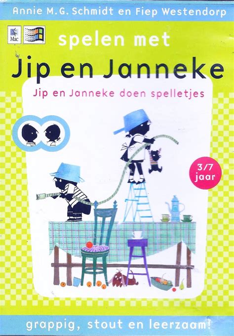 bolcom jip en janneke doen spelletjes cd rom kinderverhalen en spelletjes taal nederlands