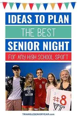 senior night ideas planning  memorable senior night   sport