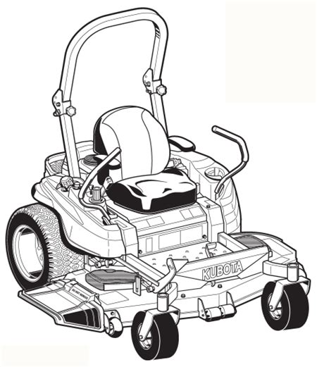 kubota   zt  turn mower operators manual  ebooks