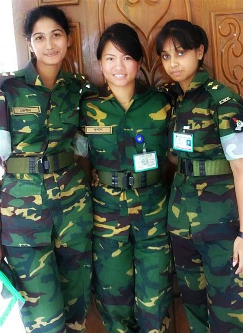 Female Bangladeshi Army Officers Image Females In