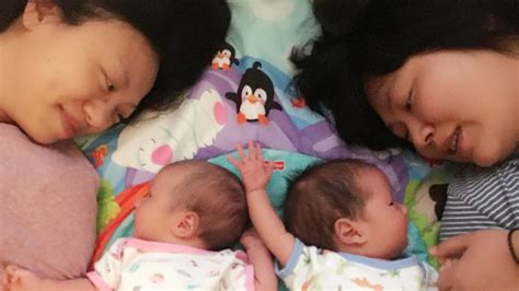 Undaunted By Chinas Rule Book Lesbian Couple Welcomes Their Newborn