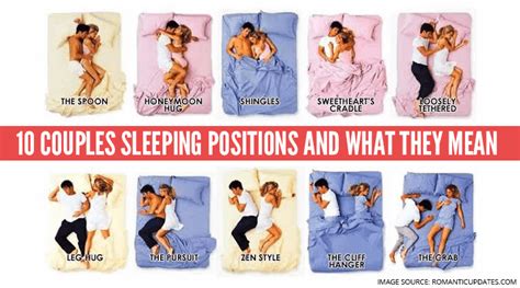 10 couples sleeping positions and what they mean