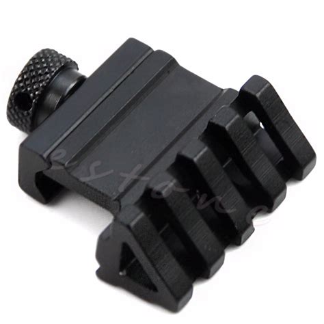 degree angle tactical offset mm weaver rail mount quick picatinny release guide bracket