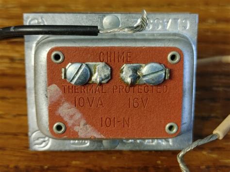 nutone chime transformer  volt  watt    doorbell    sale  ebay