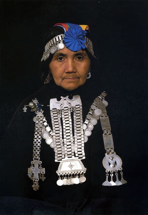 Mapuche Traditional Adornment By Leonor Arnó Ethnic
