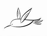 Hummingbird Coloring Pages Cliparts Bird Cartoon Clipart Rocks Humming Library Clip sketch template