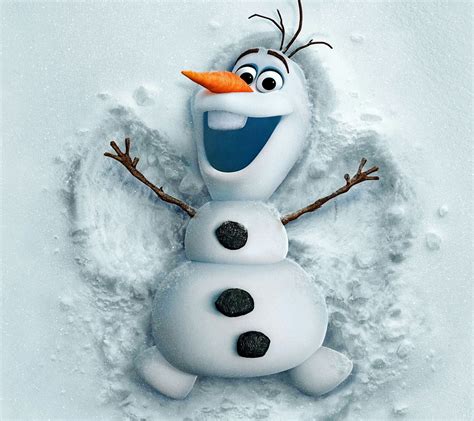 disney frozen olaf digital wallpaper olaf snowman frozen  hd