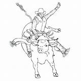 Rodeo Coloring Pages Clown Printable Getcolorings Color sketch template