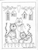 Da Choose Board Patterns Cat sketch template