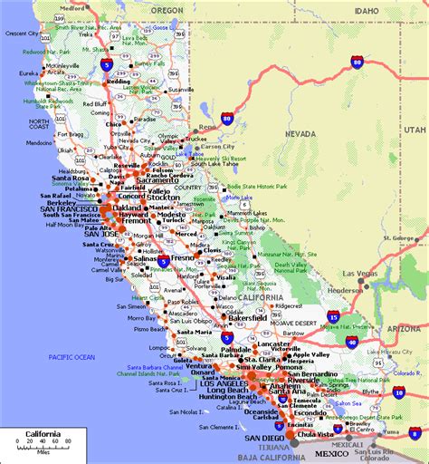 yahoo image search california map california map