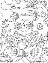 Coloring Mediafire Pages Bear sketch template