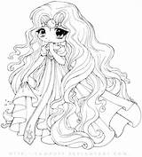 Princess Chibi Coloring Pages Yampuff Deviantart Disney Emeraude sketch template