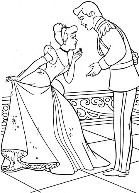 coloring pages princess cinderella cinderella coloring pages