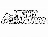 Merry Christmas Coloring Pages Drawings Color Happy Printable Sheets Words Printables Print Colouring Signs Clipart Cute Sign Gif Clip Xmas sketch template