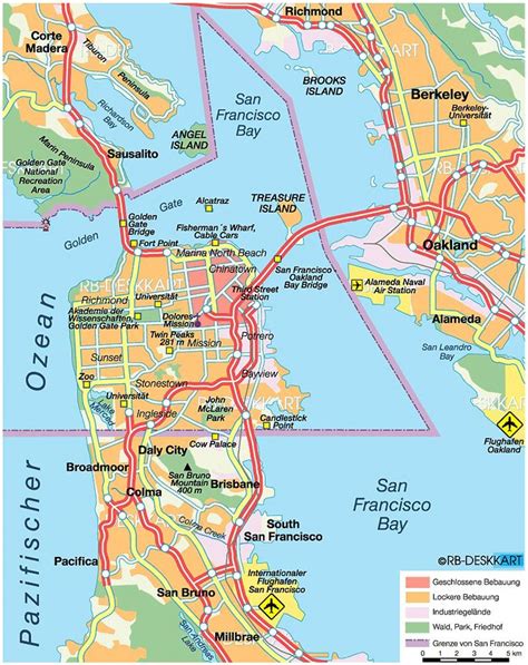 east bay san francisco map map  east bay cities california usa