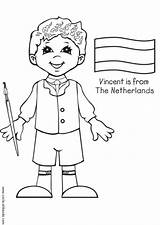 Holanda Colorare Olanda Niederlanden Malvorlage Disegno Schoolplaten Ausmalbilder Afbeelding sketch template
