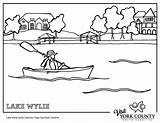 Coloring Lake Wylie Sheets Printable Color County York These Sheet sketch template
