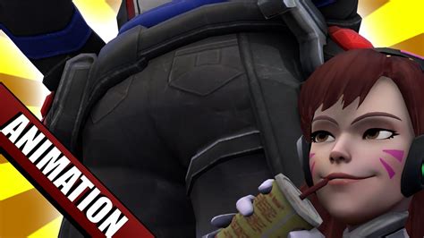 [sfm overwatch] thirsty dva animated ft deadjosey and seigiva youtube