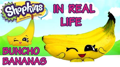 shopkins  real life  buncho bananas season  shopkins party