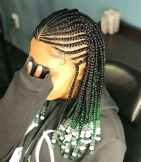 braids  beads   african hair braiding styles braided