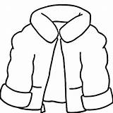 Coat Winter Coloring Drawing Easy Clothing Jacket Colouring Pages Season Kids Color Snow Sheet Print Clothes Printable Coloringsun Girls Drawings sketch template
