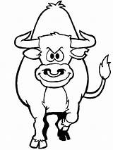 Bois Vacas Cow Colorido sketch template