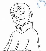 Coloring Avatar Pages Movie Aang Airbender Last Popular sketch template