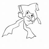Jirachi Coloring Pages Pokemon Deviantart Legendary Cg Line Getcolorings Print sketch template