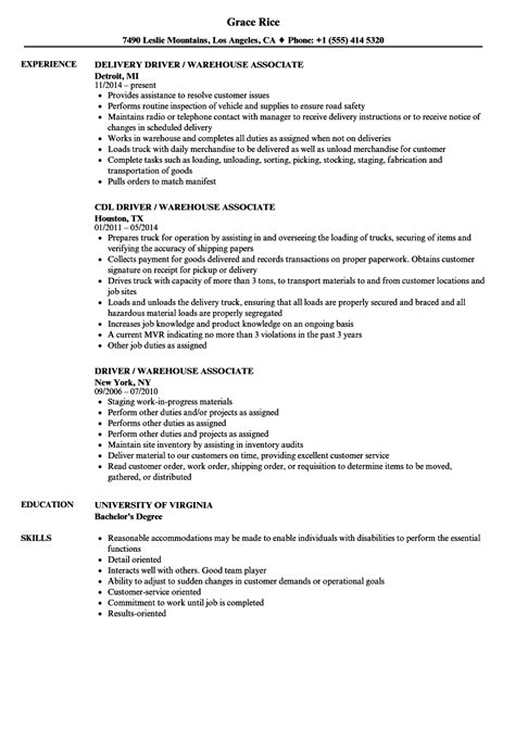warehouse worker objective samples   document template