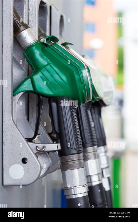 fuel pump   gas station stock photo royalty  image  alamy