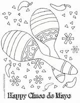 Coloring Mayo Cinco Pages Printable Kids Fiesta Color Mexican Maracas Print Printables Drawing Crafts Coloring4free Worksheets Activities Cactus Colouring Fire sketch template