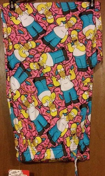 The Simpsons Homer Men S Large L Lounge Pants Sleep Pjs