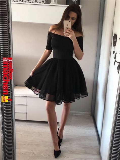 a line off the shoulder black homecoming dresses chic