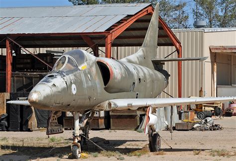 douglas   skyhawk  tucson scrapyard  april  flickr