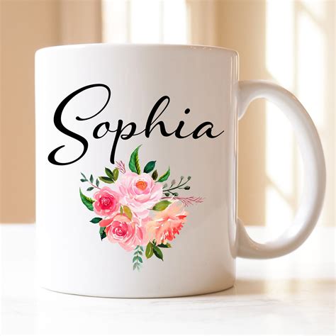 personalized  coffee mug gifts  women girl friend mom etsy