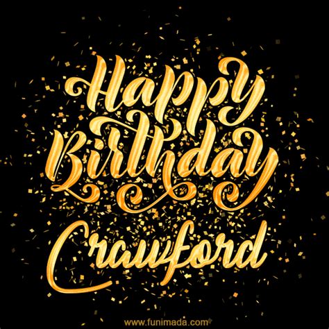 happy birthday card  crawford  gif  send