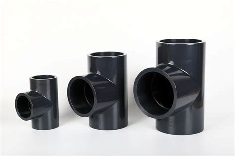 100 new material high quality din pn16 pvc reducer equal tee pipe