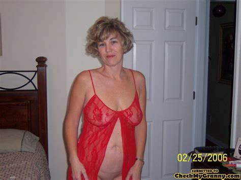 drop dead gorgeous granny in her red linger xxx dessert picture 2