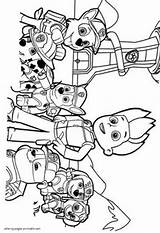 Paw Patrol Coloring Pages Book Cartoon Characters Printable Print Sheets Look Other sketch template