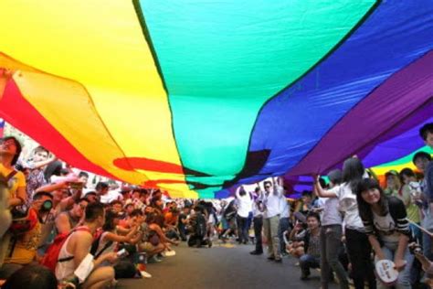 thousands rally for gay marriage at taiwan parade south china morning