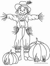 Scarecrow Embroidery Pumpkins Hand Pattern Fall Coloring Patterns Pumpkin Drawing Scarecrows Kids Autumn Needlenthread Sew Projects Stitch Old Always sketch template